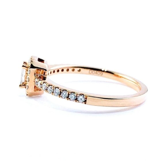 Ring in Rose Gold set with Diamonds